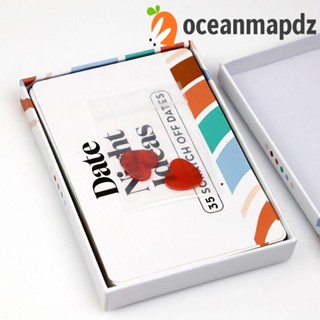 Oceanmapdz การ์ดเดท เล่นบทบาทสมมุติ การ์ดเกมผจญภัย ภาษาอังกฤษ