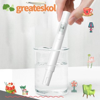 Greateskol ปากกาทดสอบคุณภาพน้ํา TDS EC Meter แบบพกพา เครื่องทดสอบค่า PH ดิจิทัล มัลติฟังก์ชั่น กันน้ํา เครื่องทดสอบคุณภาพน้ํา PH คุณภาพน้ํา