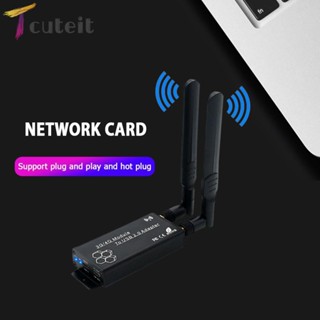 Tcuteit อะแดปเตอร์การ์ดแปลง WWAN LTE NGFF M.2 เป็น USB 2.0 Type-C