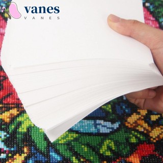 Vanes1 กระดาษปักครอสสติตช์เพชร สองด้าน ขนาด A6 ไม่ติดผิว 50 ชิ้น ต่อแพ็ค