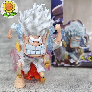 Sunshop ใหม่ โมเดลฟิกเกอร์ อนิเมะวันพีช Nika Luffy Gear 5 Sun God Wind Fire Wheel ขนาด 13 ซม. ของขวัญ ของเล่น สําหรับสะสม ตกแต่ง