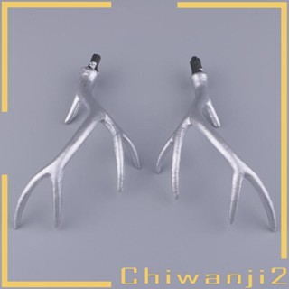 [Chiwanji2] เครื่องแต่งกายกวางเรนเดียร์ คริสต์มาส สําหรับตกแต่งรถยนต์