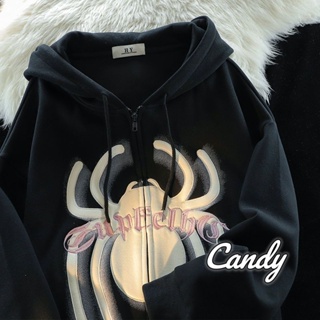 Candy Kids  เสื้อผ้าผู้ญิง แขนยาว เสื้อฮู้ด คลุมหญิง สไตล์เกาหลี แฟชั่น  High quality Chic ทันสมัย สบาย A98J90O 36Z230909