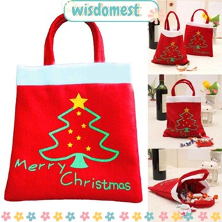 Wisdomest ถุงขนม ของขวัญคริสต์มาส สําหรับตกแต่งบ้าน