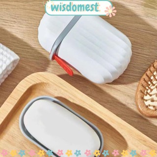 Wisdomest จานใส่สบู่ สําหรับกลางแจ้ง