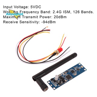 Amonghot&gt; โมดูลรับส่งสัญญาณไร้สาย 2.4G ISM DMX 512 PCB 2 in 1 DIY สําหรับไฟเวที 485EE