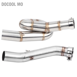 Docool Mo เชื่อมต่อท่อไอเสียรถจักรยานยนต์ท่อกลางสำหรับ Benelli BN302 TNT300 2014-2018