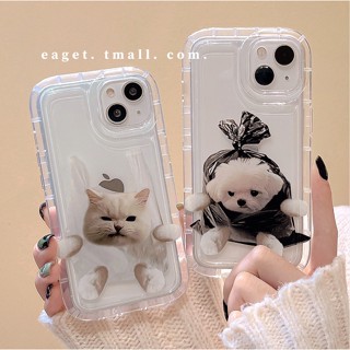 เคสโทรศัพท์มือถือ TPU ใส ลายแมว และสุนัข สําหรับ Tecno Camon 20 Pro 5G Spark 10C Spark 10 4G Spark Go 2023 Pop 7 Pro Pova Neo Pova Neo 2 Pova Neo 3