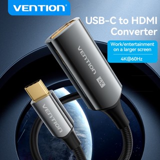 Vention สายเคเบิล USB Type C เป็น HDMI Type-C เป็น HDMI Thunderbolt 3/4 สําหรับ MacBook Pro Air Samsung Galaxy S8 Dell HP 4K