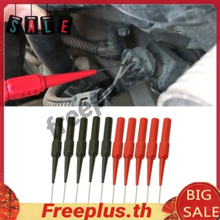 เข็มเจาะมัลติมิเตอร์ ฉนวนกันความร้อน สําหรับปลั๊กกล้วย 10 ชิ้น [freeplus.th]