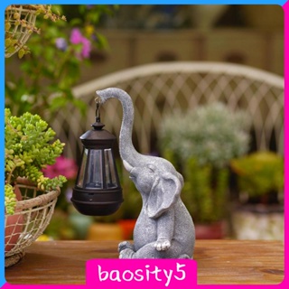 [Baosity5] โคมไฟรูปปั้นพลังงานแสงอาทิตย์ สําหรับตกแต่งสวนกลางแจ้ง