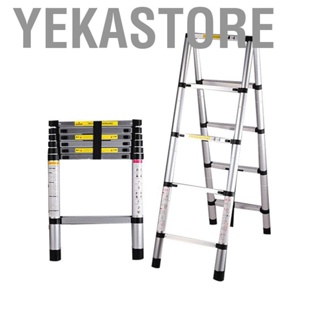 Yekastore Work Step Ladder Multipurpose Retractable High Load Bearing  Widened Design Folding