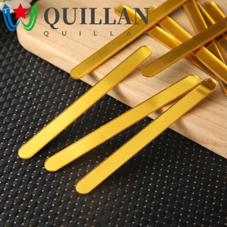 Quillan แท่งไอศกรีม แฮนด์เมด DIY สําหรับเด็ก 10 100 ชิ้น