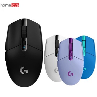 G304 เมาส์ไร้สาย Logitech คอมพิวเตอร์โน๊ตบุ๊ค สำนักงานธุรกิจ เมาส์เกมการแข่งขันอิเล็กทรอนิกส์ homelove