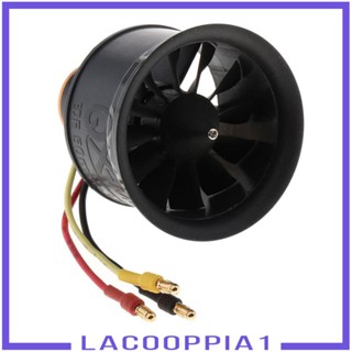 [Lacooppia1] พัดลมท่อ 12 ใบพัด 50 มม. 4600KV อุปกรณ์เสริม สําหรับโมเดลเครื่องบินบังคับ Jet CW 1 ชิ้น