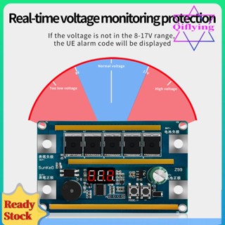 พร้อมส่ง บอร์ดควบคุมเครื่องเชื่อมดิจิทัล 8-17V สําหรับแบตเตอรี่ DIY 18650 [qiflying1.th]