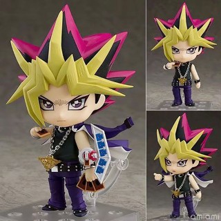 ฟิกเกอร์อนิเมะ Q Version Nendoroid Yu-Gi-Oh Dark Game 1069#武藤游戏 เครื่องประดับ โมเดลเปลี่ยนใบหน้า เคลื่อนไหวได้