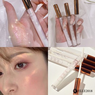 Crystal Diamond Super Highlighter Liquid Eye Shadow Long Lasting Waterproof Glitter Eyeshadow Palette อายแชโดว์กันน้ำแบบแท่ง Crystal Diamond highlighter 3 สี 【elle20181_th】