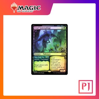 [MTG] Cruel Somnophage (Showcase) [WOE] [BLACK] [RARE] [FOIL] [ENG] (การ์ดเมจิค / Magic the Gathering)