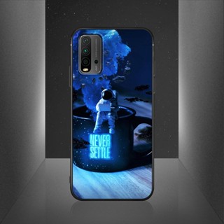 เคสโทรศัพท์ซิลิโคน TPU แบบนิ่ม ลายนักบินอวกาศ กันกระแทก สําหรับ Redmi 8 8A 9 9A 9C 9T Redmi 10C 10 Prime+ 5G