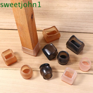 Sweetjohn แผ่นรองพื้นเฟอร์นิเจอร์ แบบใส หนา กันลื่น กันเสียงรบกวน