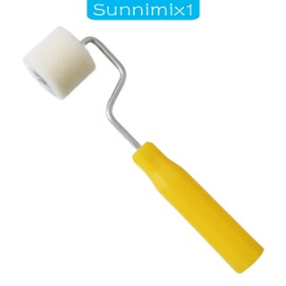 [Sunnimix1] ลูกกลิ้งขนสัตว์ ขนาดเล็ก สําหรับเพ้นท์ผนัง ภายใน 2 ชิ้น