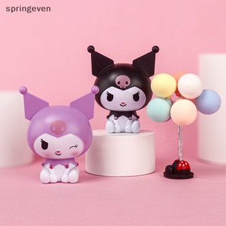 SANRIO [springeven] ของเล่นตุ๊กตาการ์ตูนสุนัข เพนกวิน หมี สตรอเบอร์รี่ ชินนาม่อนโรล คุโลมิ น่ารัก สําหรับตกแต่งเค้กวันเกิด พร้อมส่ง