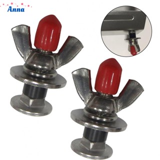 【Anna】Screw Bolts 2pcs 316 Stainless Steel Backplate Tech Submersible 2023 New