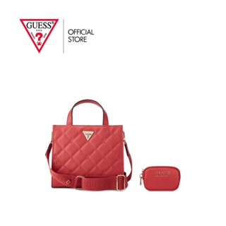 GUESS กระเป๋าสะพาย รุ่น LG884781 COLTON MINI TOTE สีชมพู