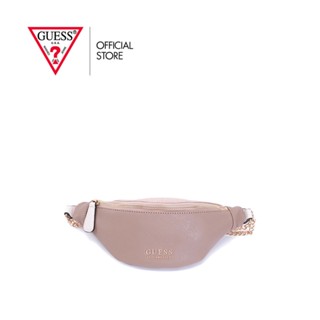 GUESS กระเป๋าสะพายผู้หญิง รุ่น VG888280 LYNDALL MINI BELT BAG สีเบจ