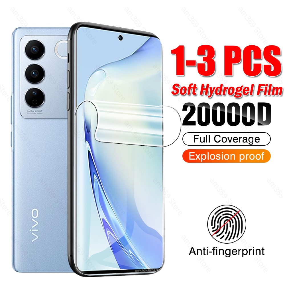 ฟิล์มไฮโดรเจลกันรอยหน้าจอ ไม่ใช่กระจก สําหรับ Vivo V27 5G 2023 6.78 นิ้ว Vivo V27 Pro 5G VivoV27 V22