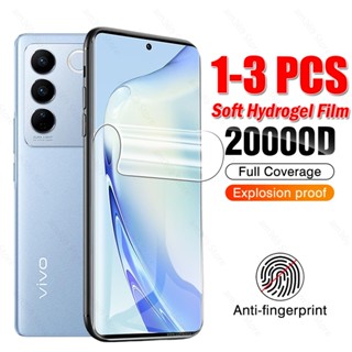 ฟิล์มไฮโดรเจลกันรอยหน้าจอ ไม่ใช่กระจก สําหรับ Vivo V27 5G 2023 6.78 นิ้ว Vivo V27 Pro 5G VivoV27 V2231 VivoV27Pro V2231 1-3 ชิ้น