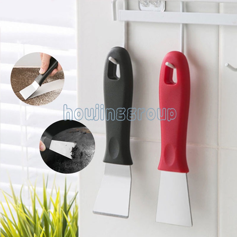 ที่ขูดทําความสะอาดหม้อ ก้นมีด คราบน้ํามัน คราบดํา เครื่องมือทําความสะอาดสิ่งสกปรก พลั่วสเตนเลส ทําความสะอาด ที่ขูดน้ําแข็ง - รูปที่ 3