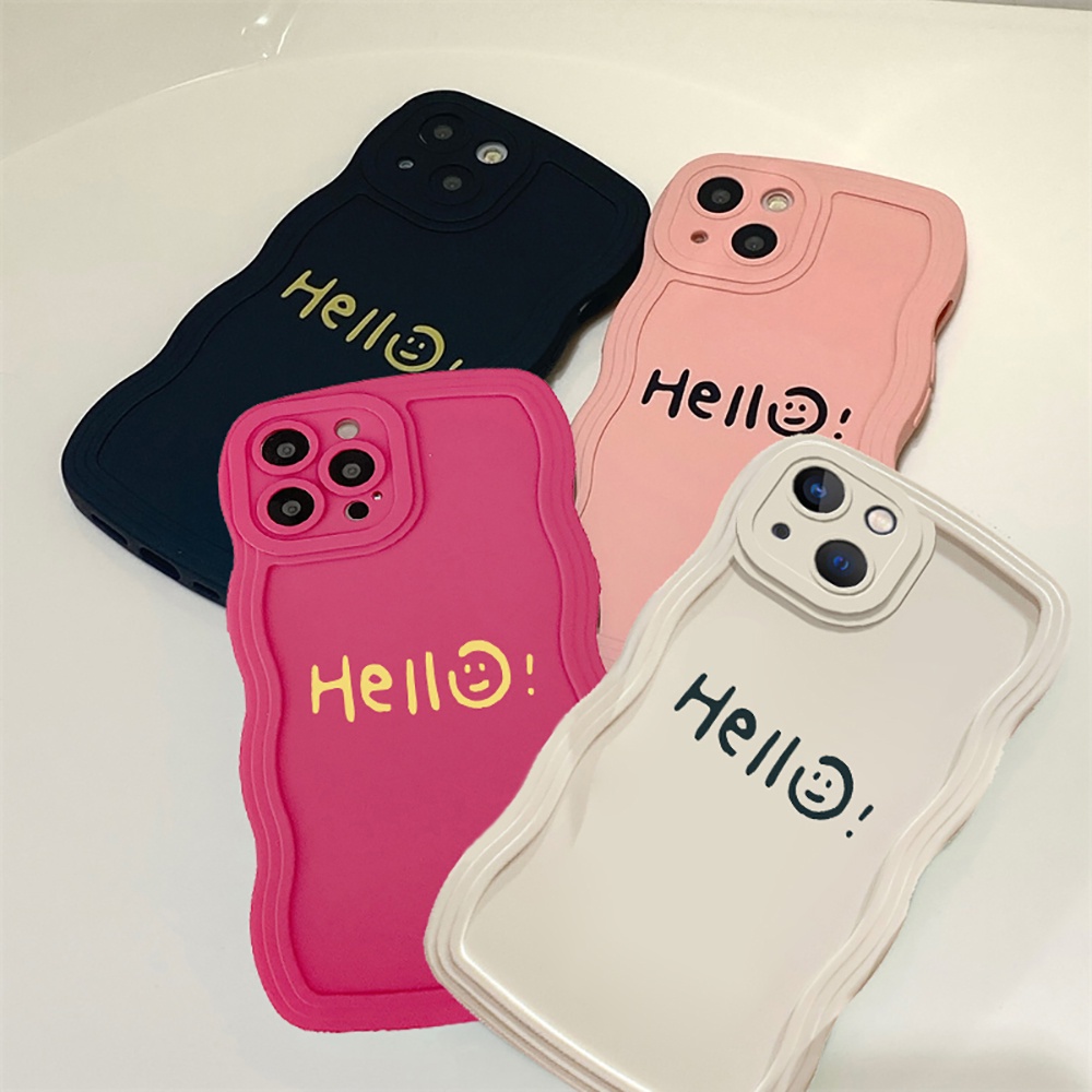 คสโทรศัพท์มือถือ TPU ขอบหยัก For iPhone 11 13 14 12 Pro Max 6 7 8 Plus X XSMax SE 2020 Case กันกระแทก ป้องกันกล้อง เคส