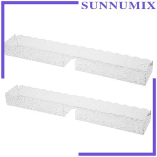 [Sunnimix] ชั้นวางของอะคริลิคใส แบบติดผนัง สําหรับห้องน้ํา