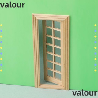 Valour เฟอร์นิเจอร์ไม้ 4 แบบ 1/12 สําหรับบ้านตุ๊กตา DIY
