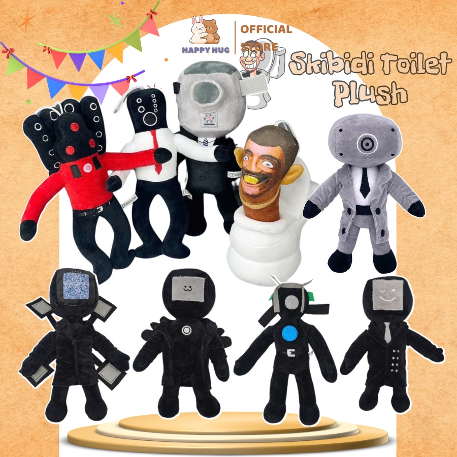 Tears Skibidi ห้องน้ําห้องน้ํา Cameraman TV Man Titan Speakerman ตลกห้องน้ําลําโพง