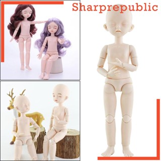 [Sharprepublic] ตุ๊กตา BJD 1/6 พร้อมหัว 28 มม. สําหรับฝึกแต่งหน้า DIY