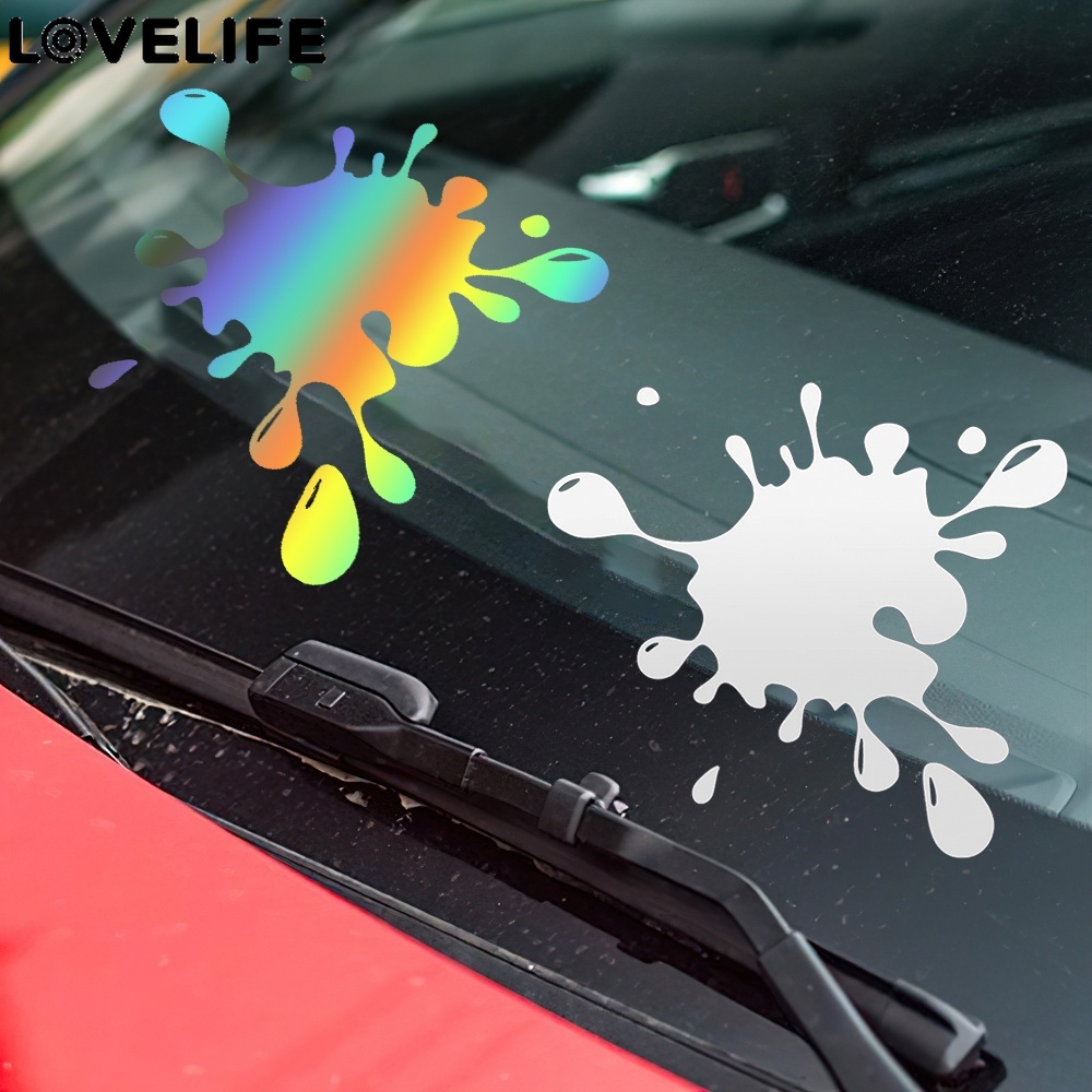[ Featured ] สติกเกอร์ ลายการ์ตูนสัตว์ตลก / สติกเกอร์ตกแต่งรถยนต์ กันรอยขีดข่วน / สติกเกอร์ตกแต่งหมึกคราบสร้างสรรค์