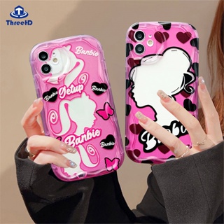 เคสโทรศัพท์มือถือแบบนิ่ม ลายบาร์บี้น่ารัก สีชมพู สําหรับ Vivo Y27 Y16 Y15s Y02T Y02s Y12s Y20i Y20s Y21s Y36 Y22 Y33s Y12A Y20G Y17 Y15A Y02 Y35 Y20 Y15 Y12 Y11 Y21 Y95 Y93 Y91 V27e