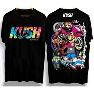 ขายร้อน ใหม่ขายร้อน KUSH DESIGN  NEW  Fashion Trending shirt trendy unisex เสื้อยืดแฟชั่นพิมพ์ เสื้อยืดลำลอง