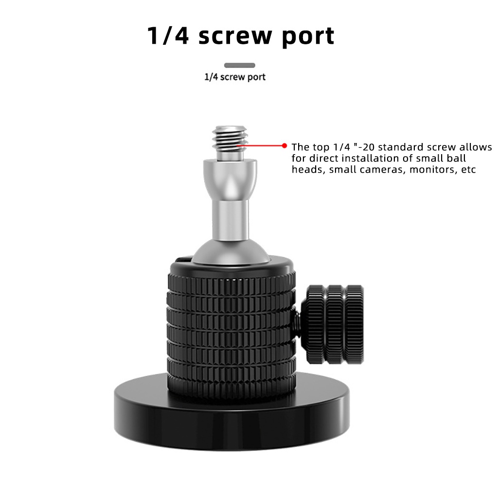 Xt-xinte อุปกรณ์เมาท์ขาตั้งกล้อง แบบแม่เหล็ก อะลูมิเนียมอัลลอย สําหรับกล้องแอคชั่น