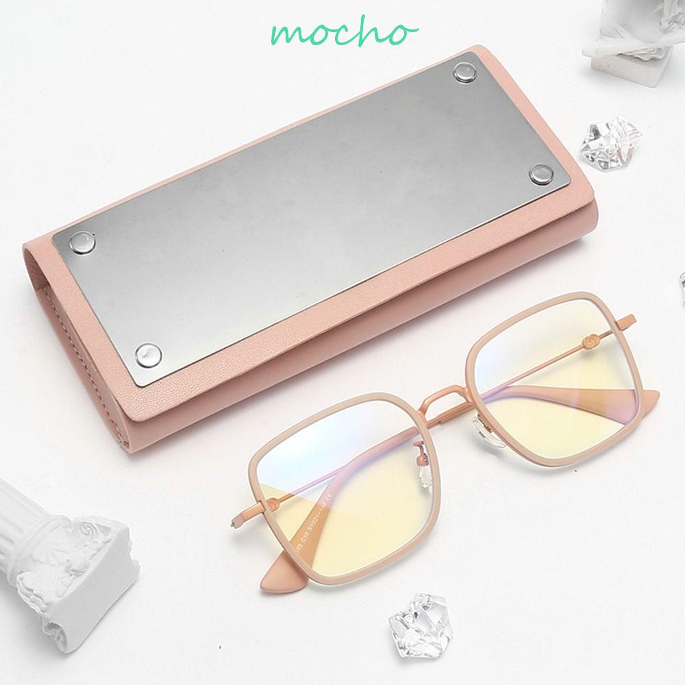 Mocho กระจก เคสแว่นตา เครื่องสําอาง กล่องแว่นตาที่ไม่ซ้ํากัน ฝาครอบป้องกัน ป้องกันการตก ความดัน เปลือกแข็ง อ่านหนังสือ สําหรับผู้ชาย กล่องเก็บแว่นตา เคสป้องกันแว่นตา