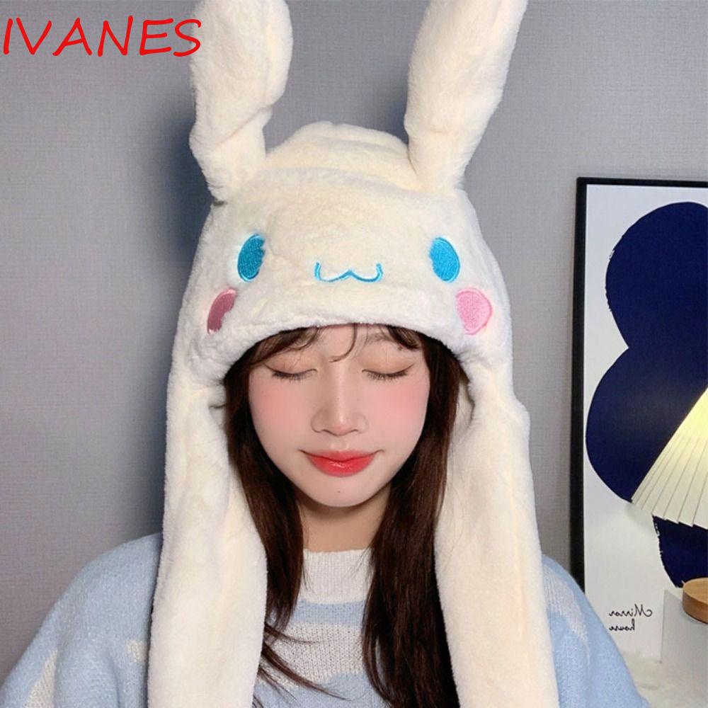 Ivanes หมวกตุ๊กตานุ่ม รูปการ์ตูน Cinnamoroll Kuromi My Melody สําหรับเด็ก และผู้ใหญ่