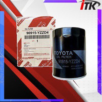 กรองน้ํามันเครื่อง TOYOTA YZZD4 90915-YZZD4 สําหรับ HILUX KUN25 / KUN26 / KDH200 / CAMRY / INNOVA / 