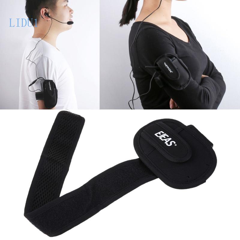 Lidu11 กระเป๋าใส่หูฟังอินเตอร์โฟน แบบรัดแขน สําหรับเล่นกีฬา วิ่ง
