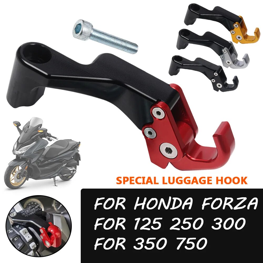 ตะขอแขวนหมวกกันน็อค อุปกรณ์เสริม สําหรับ For HONDA Forza350 Forza125 Forza 350 250 300 750 NSS 350