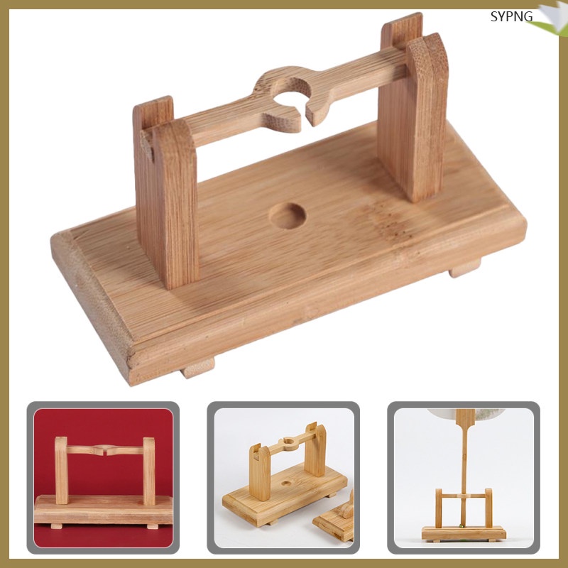 🏠 Fan Display Stand ขาตั้งไม้ไผ่สไตล์โบราณ ที่วางแบบดั้งเดิม พัดมือแบบญี่ปุ่น