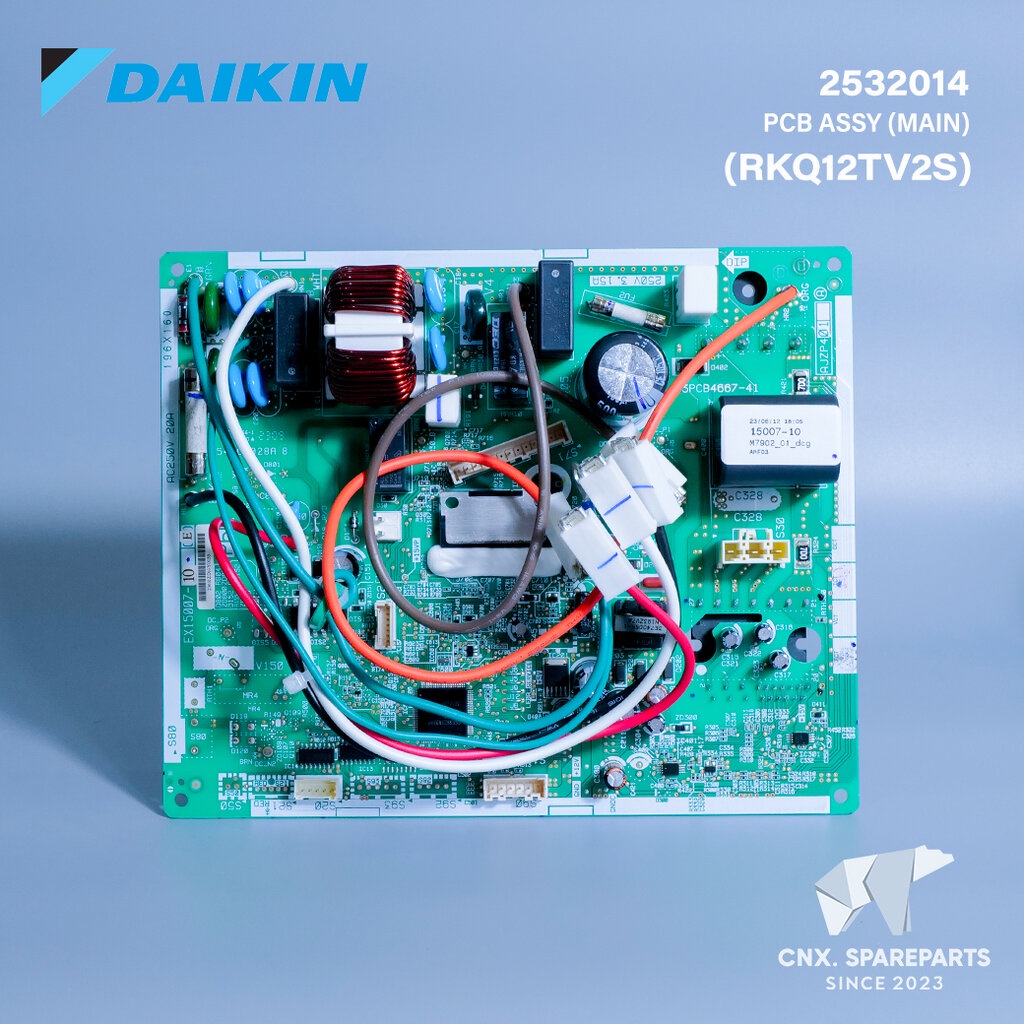 2532014 (4023179) แผงวงจรแอร์ Daikin แผงบอร์ดแอร์ไดกิ้น แผงบอร์ดคอยล์ร้อน รุ่น RKQ12TV2S, RKF12UV2S,
