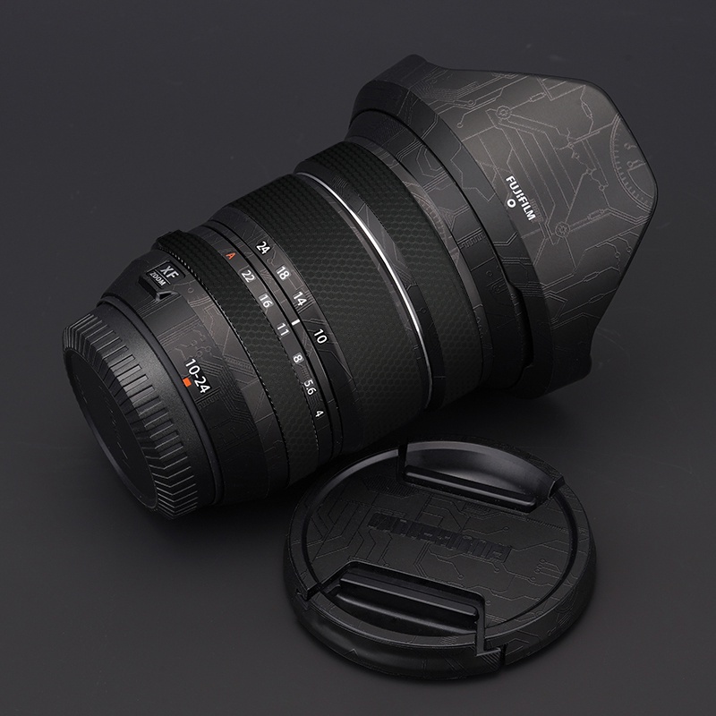สติกเกอร์ฟิล์ม ลายพราง ป้องกันเลนส์ สําหรับ Fuji XF10-24F4 fujifilm3M